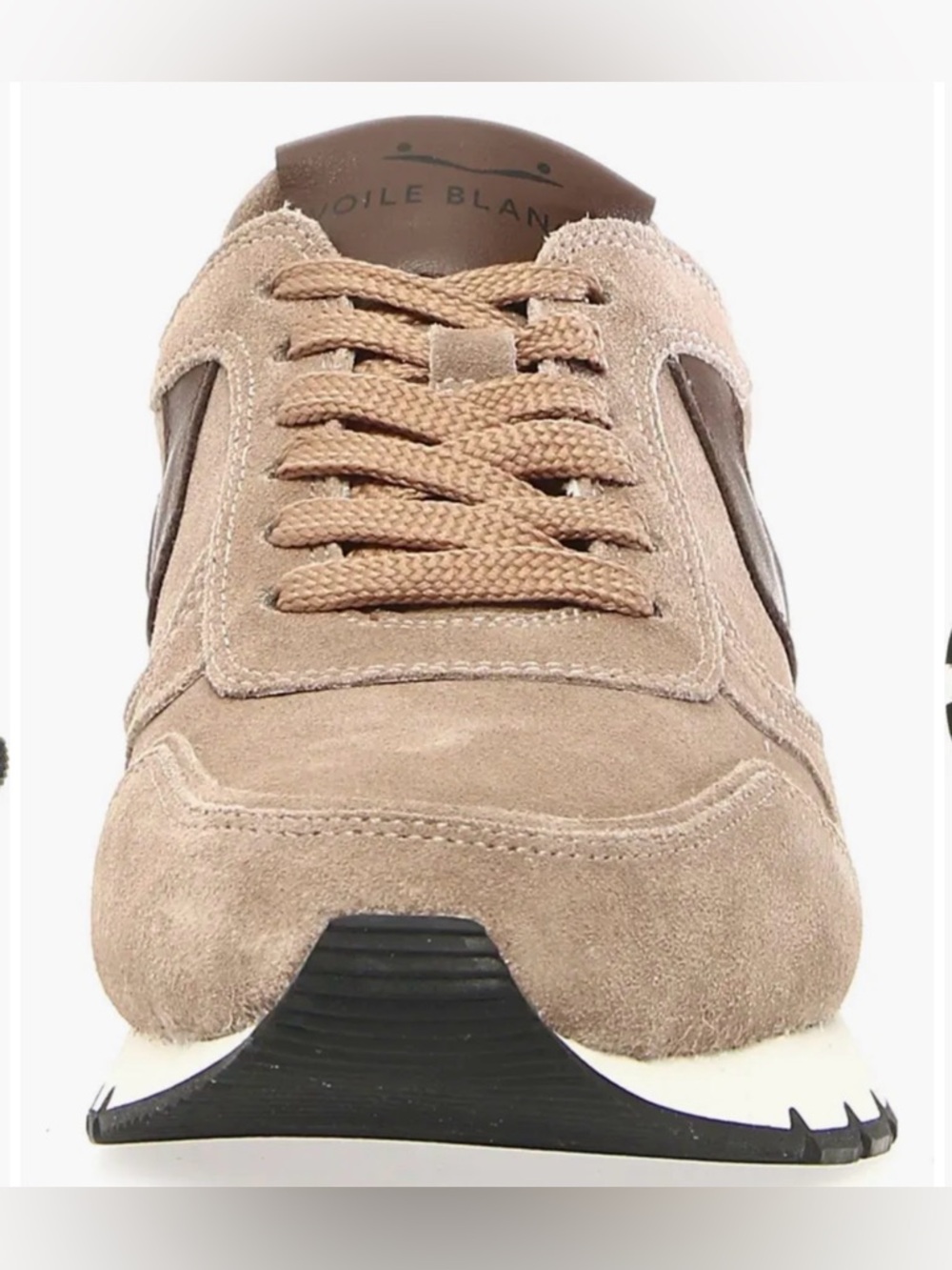 NWT VOILE BLANCHE JULIA Sneaker in Dove Dark Brown - Picture 5 of 16